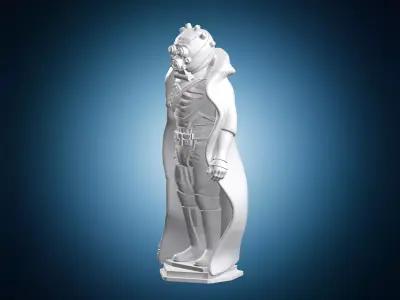 Star Wars Tusken Raider Character Miniature 3D print model