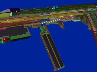 concept design custom 300 blackout blk aac 762x35mm braz in p... Free 3D model