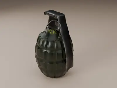 Hand Grenade 3D model