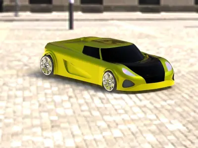 Modified Koenigsegg Agera Free 3D model