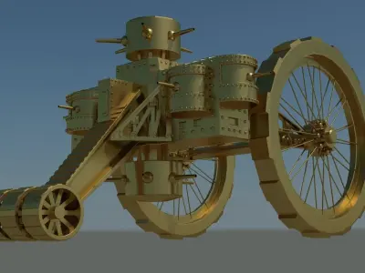 Tzar Tank 3D model
