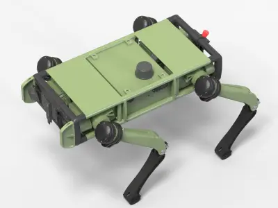 Army Robot-Dog 3D model