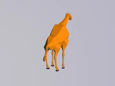 Zarafa animal Free 3D model