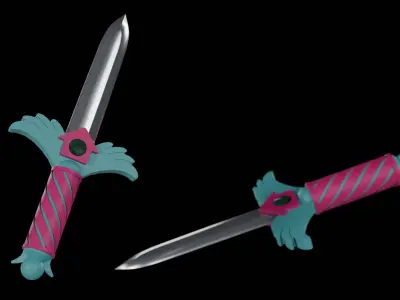 Squid Game Knife Season 3 3D model