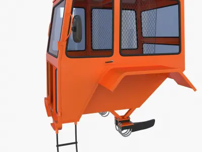 Tractor Cabin 3D model