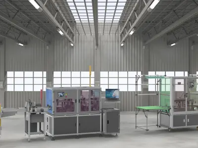 Automatic dispensing machine 3D model