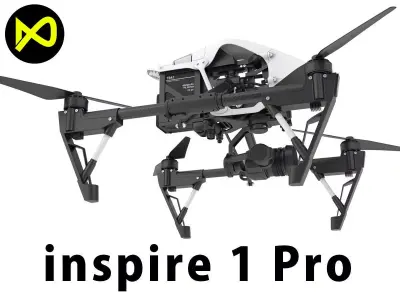 DJI Inspire 1 Pro 3D model