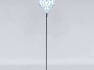 Floor lamp ZAHA LIGHT Free 3D model