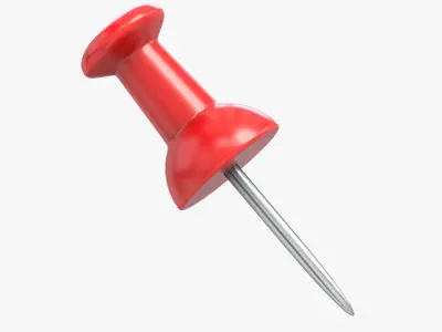 Push Pin 3D model