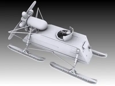 NKL-26 Aerosan 3D model