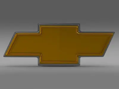 Chevrolet logo 3D model