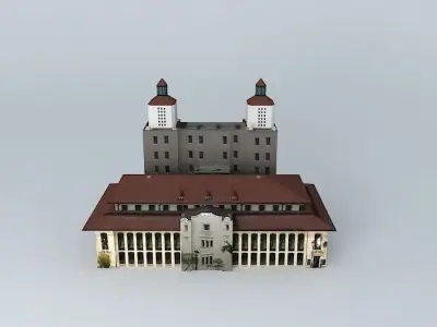 Federal Building Jose V Toledo San Juan Puerto Rico Free 3D model