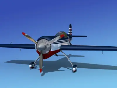 Sukhoi SU-26 Aerobat V02 3D model