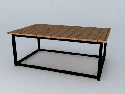mesa centro coffee table Free 3D model