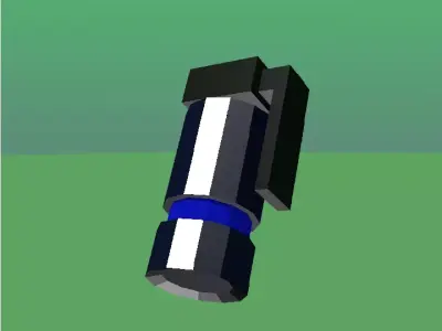 FBG7 flash Grenade Free low-poly 3D model