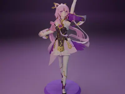 Fu Xuan from Honkai Star Rail 3D print model purchase