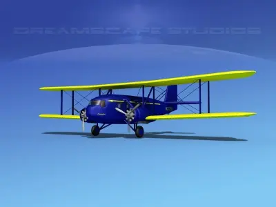 Curtiss Condor V02 3D model