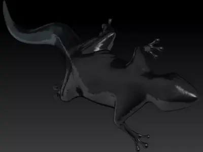 SHADOW OF THE COLOSSUS WHITE-TAILED LIZARD Free 3D print model