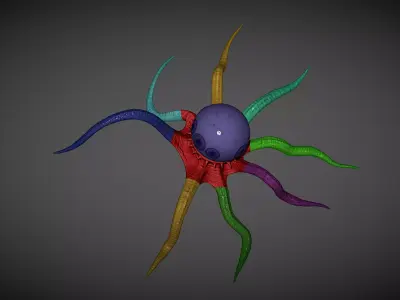 Alien  ocellus 3D print model purchase