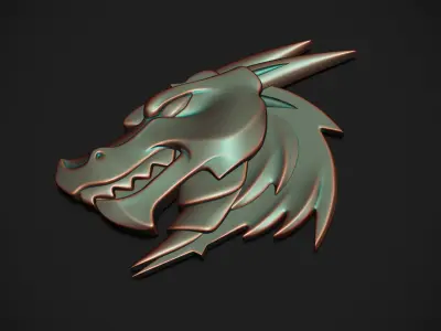 Dragon Relief Free 3D print model