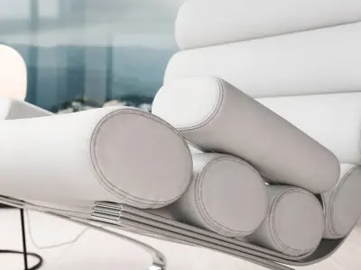  Replica Cor Bliss Armchair Model, White 