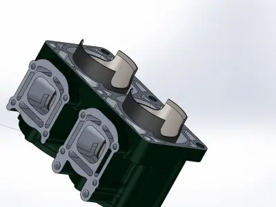 Jet Ski Engine 3D model