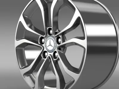 Mercedes Benz C 220  rim 3D model