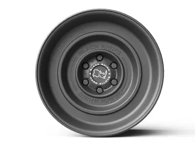 Black Rhino Solid Matte Black 3D model