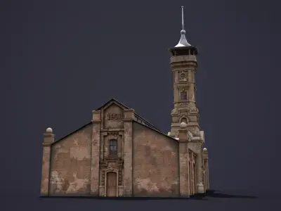 Old Fire Department 3D model