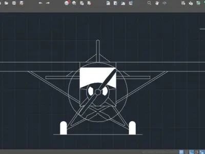 2D Murphy Maverick Aircraft 3D model