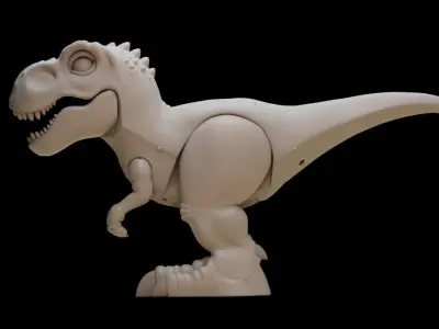 DINO TOY 3D MODEL Low-poly 3D model