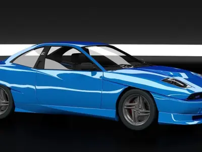 FIAT COUPE 20V TURBO Free 3D model