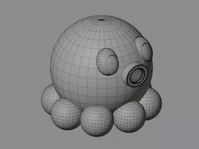 Octopus Tako 3D model