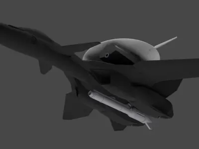 VE-11B THUNDERSEEKER AIRCRAFT CONVERSION KIT for YAMATO VF-11B Free 3D print model