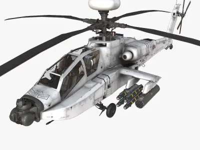 Helicopters Apache AH-64 Collection 