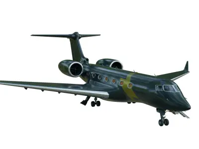 PRIVATE JET MODEL 3D model