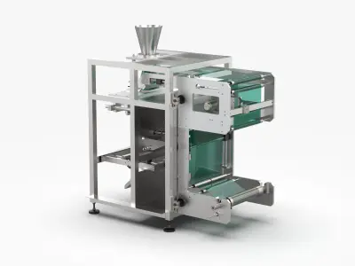 Automatic Granule Packing Machine 3D model