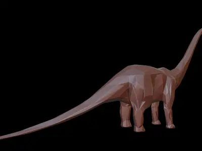 Diplodocus Miniature 3D print model