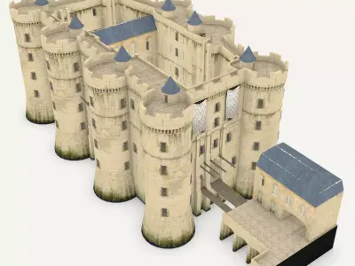 La Bastille 3D model