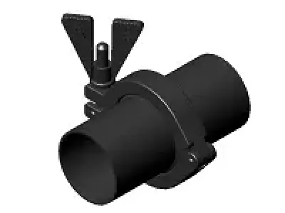 Sanitary Union Clamp TC 2 in 3D model