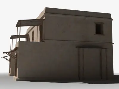 Arab x37 Low-poly 3D model