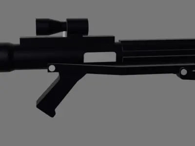 StormTrooper Low Poly Free 3D model