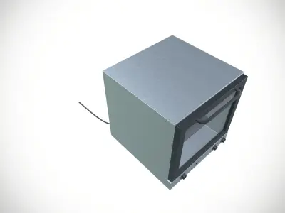 Desiccator Low-poly 3D model