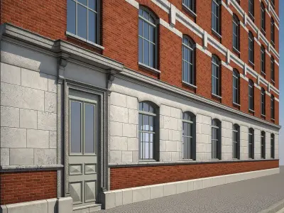 Old Building XVII 3D model