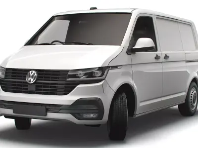 Transporter T6 1 SWB Startline UK spec 3D model