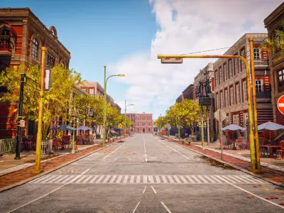 CITY SCENE MODULAR BUILDING WITH INTERIOR KITBASH DEMO FILE Low-poly 3D model