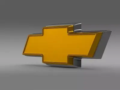 Chevrolet logo 3D model