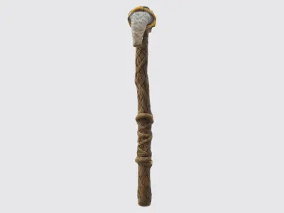 primitive pickaxe 3D model