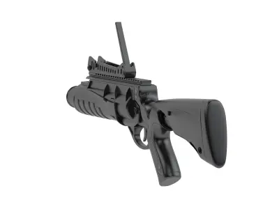 Beretta GLX 160 Grenade Launcher 3D model