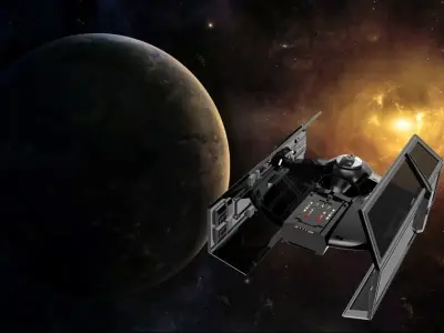 Vader Tide Fighter  3D model